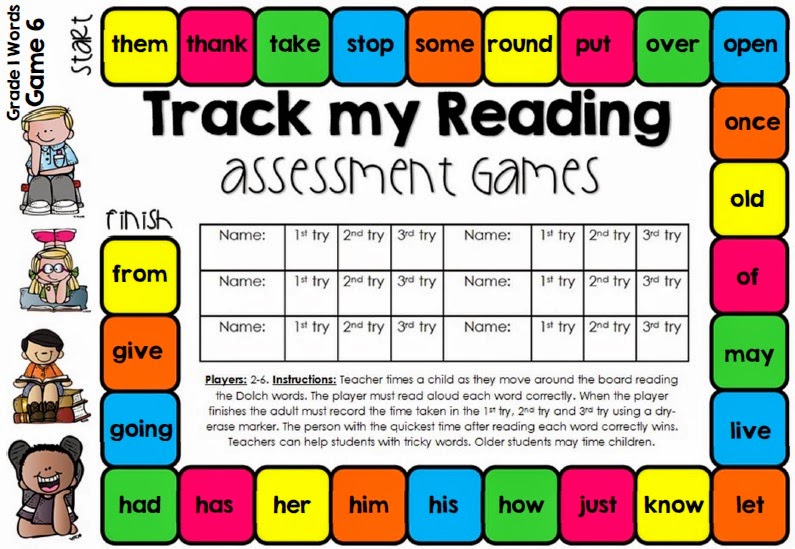 freebie reading games for 3rd grade