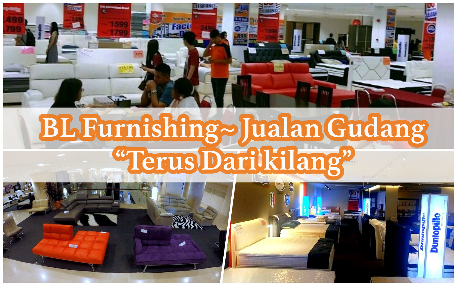 BL Furnishing~ Jualan Gudang “Terus Dari kilang” , di Island Plaza