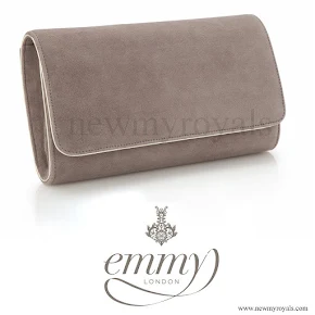 Kate Middleton carried her Emmy brown suede clutch