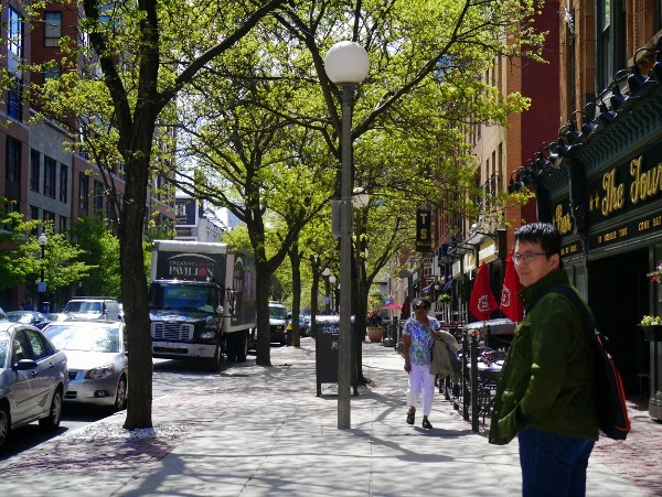 Boston street scene