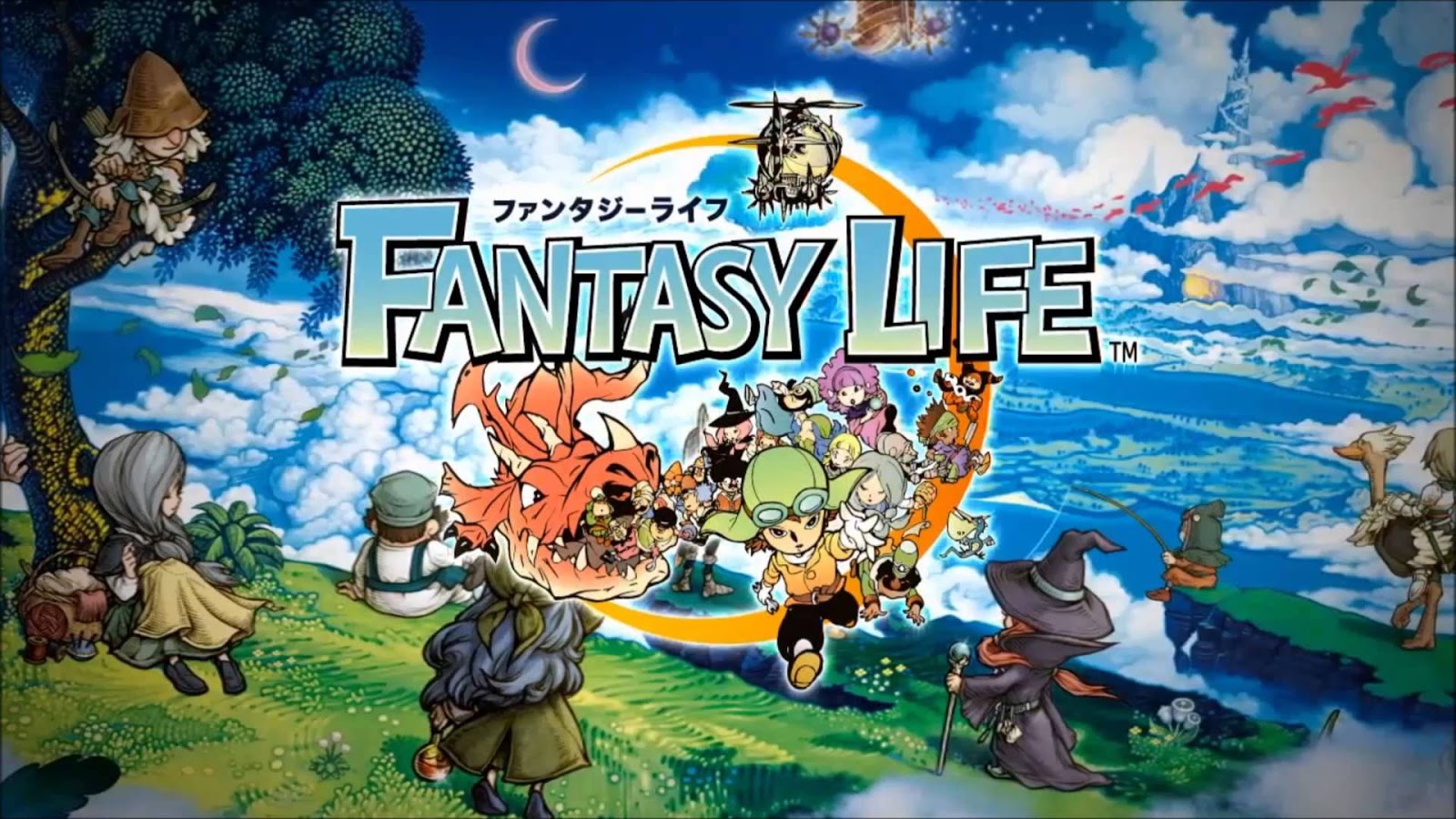 Life is fantasy. Life Fantasy игра. Fantasy Life 3ds. Fantasy Life Nintendo. Fantasy Life Origin Island.