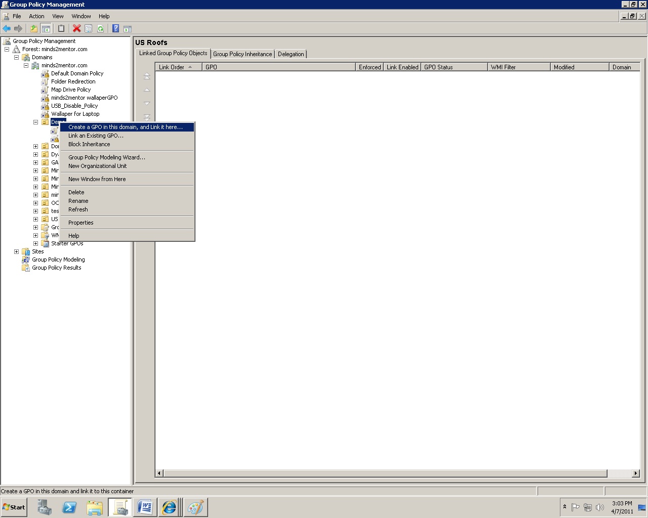 Jeriesh World Map Drive Using GPO in windows 2008 R2