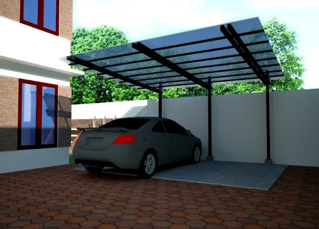 Model Garasi Rumah Sempit