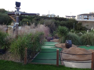 Pirates Cove Adventure Golf course on Shanklin Seafront