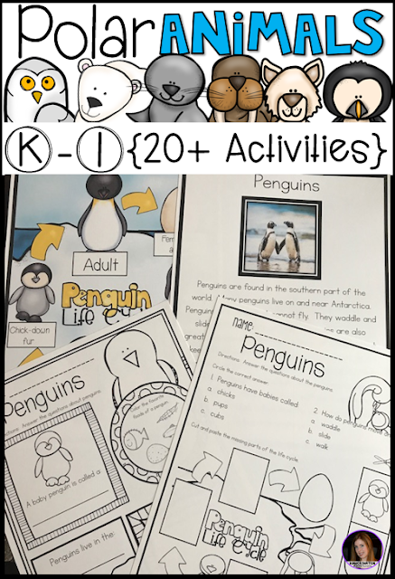 Polar Animal Penguin Activities