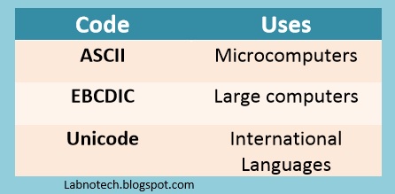 LabnoTech: BINARY CODING SCHEMES