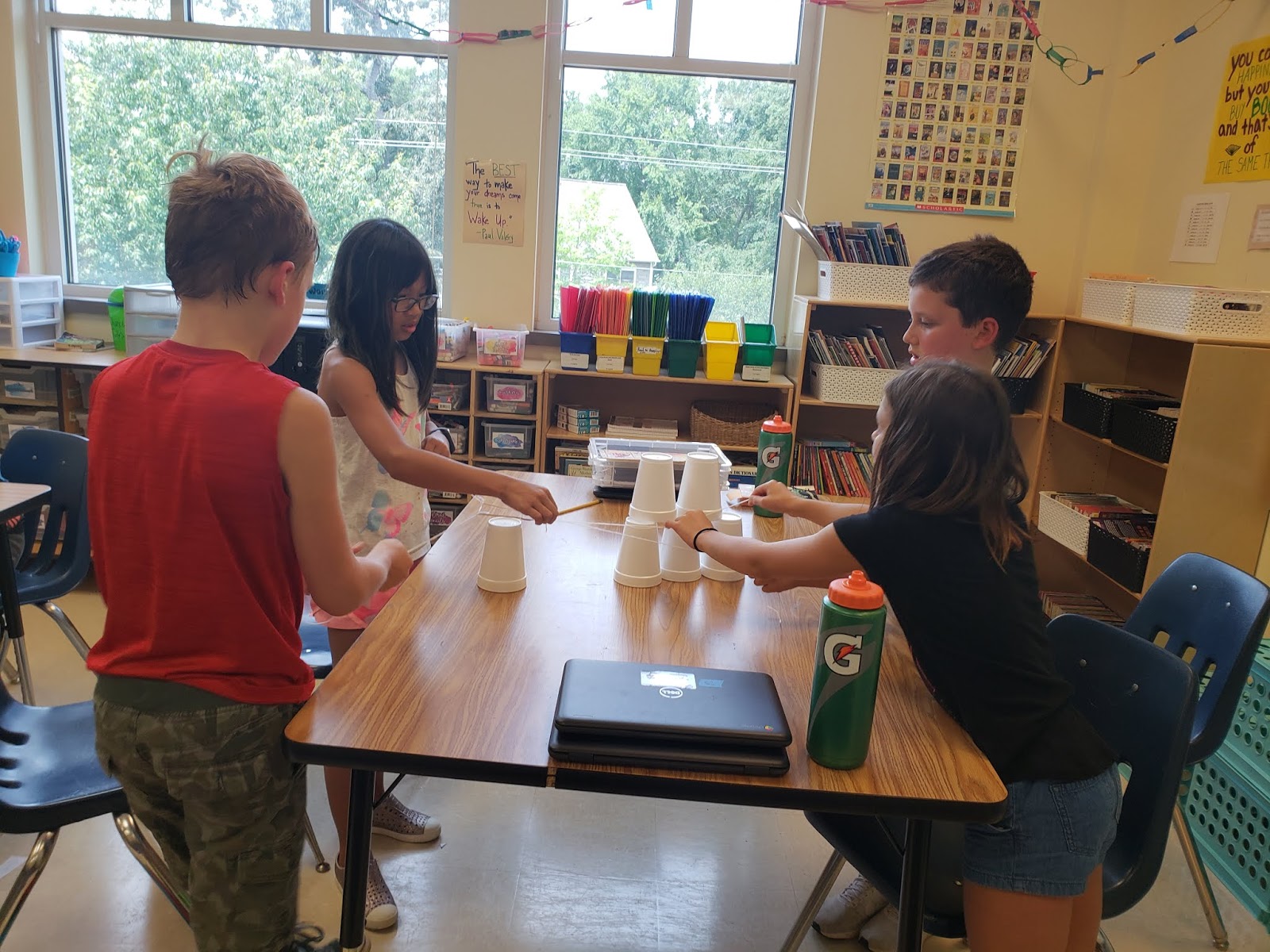 Mrs. Sanders 5th Grade Class Friday, August 24