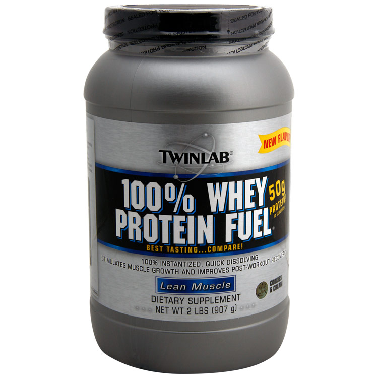 Suplementos Abomai: TwinLab 100% WHEY PROTEIN FUEL - 907g