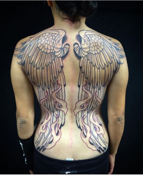 Full Back Tattoos
