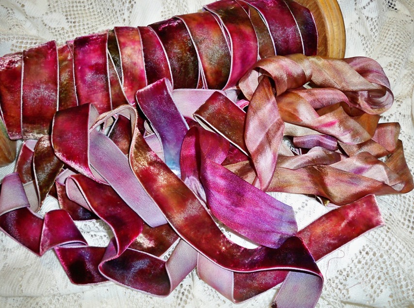 ribbonsmyth Handdyed Velvet Ribbon