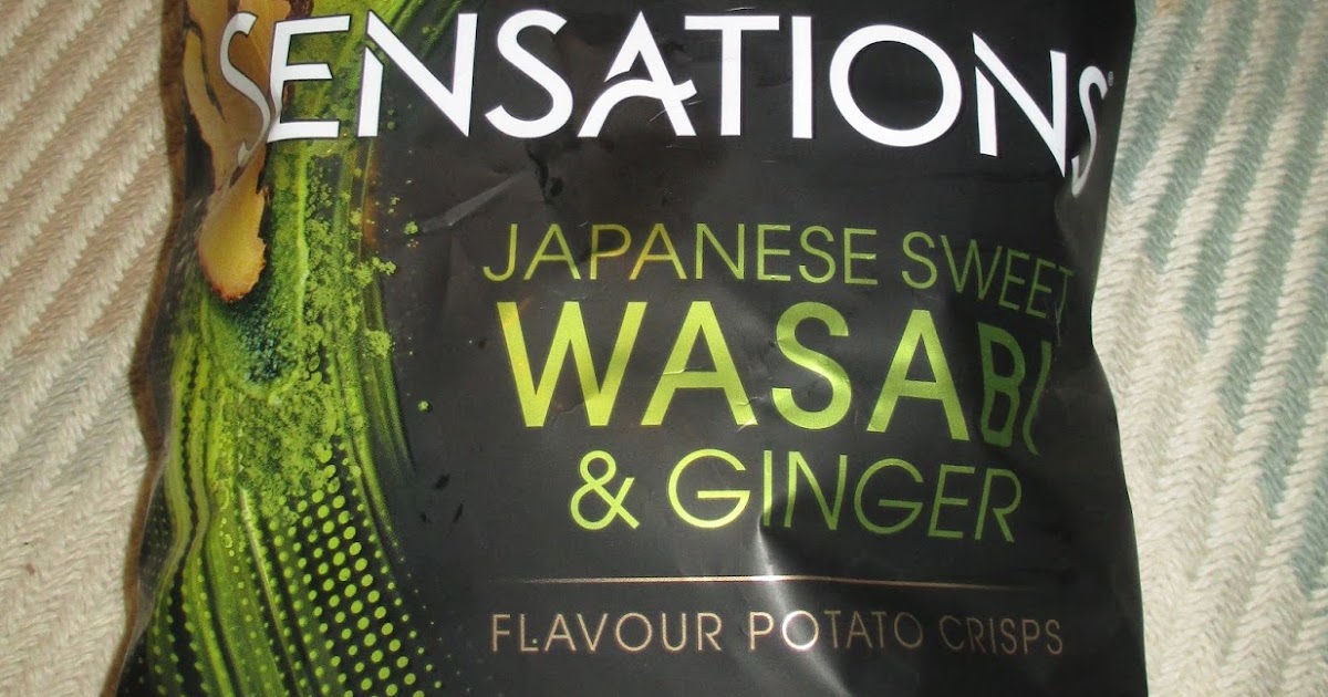 FOODSTUFF FINDS Walkers Japanese Sweet Wasabi and Ginger Sensations