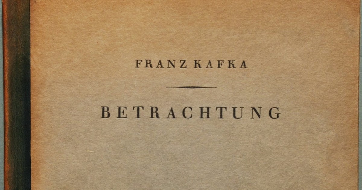LiteraryJoint Die Vorüberlaufenden, by Franz Kafka Passersby, (or