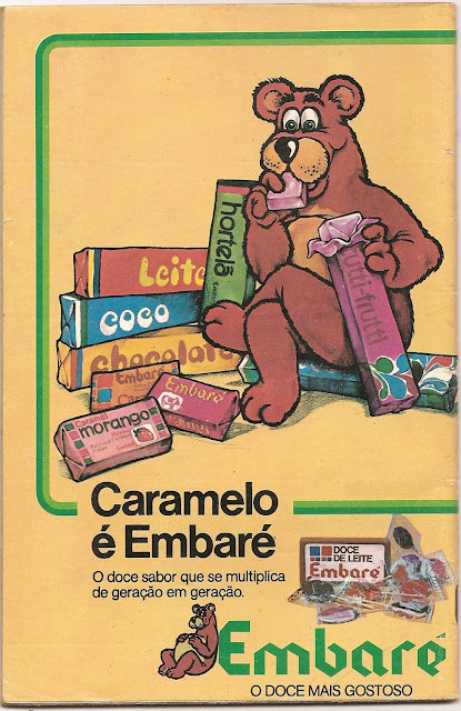 Propaganda dos Caramelos Embaré veiculada em 1978.