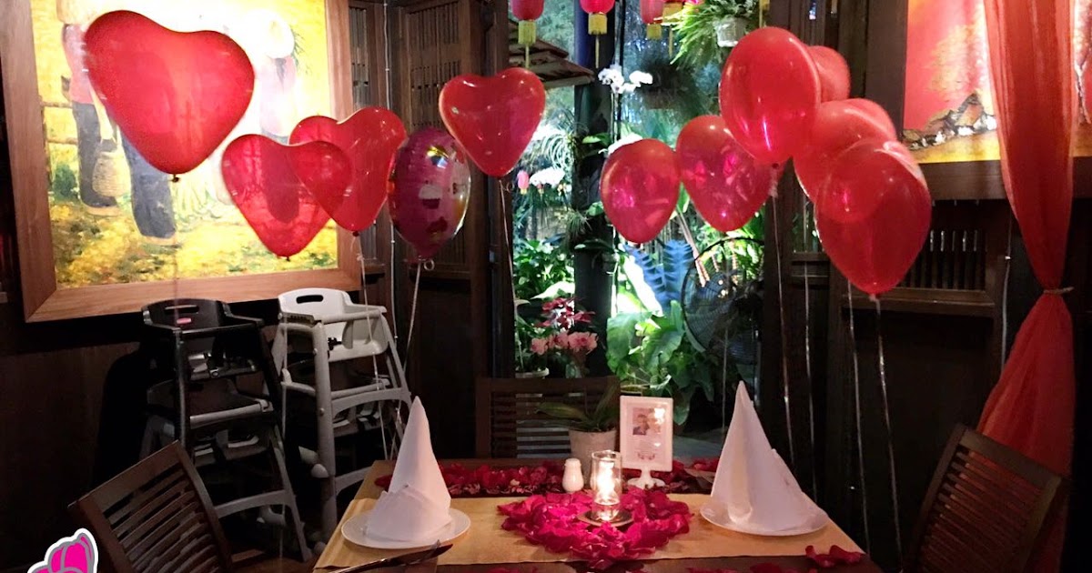 Candle Light Dinner Feringgi Garden PENANG CottonBunnys Florist