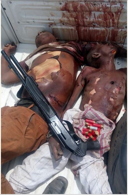 Nigerian Soldiers Smash Hideout of Cattle Rustlers, Kill Several Bandits and Recover Items (Graphic Photos)