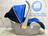 Infant Car Seat Pliko PK02 Carrier Blue Navy Blue