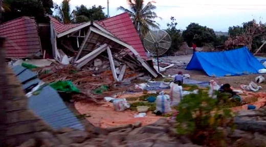 Korban Meninggal Gempa Lombok 7 SR Bertambah Jadi 321 Orang 
