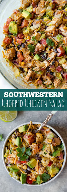 Southwestern Chopped Chicken Salad