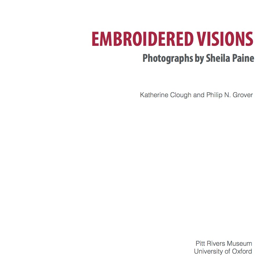 Philip Grover Writer Photographer Curator Embroidered Visions