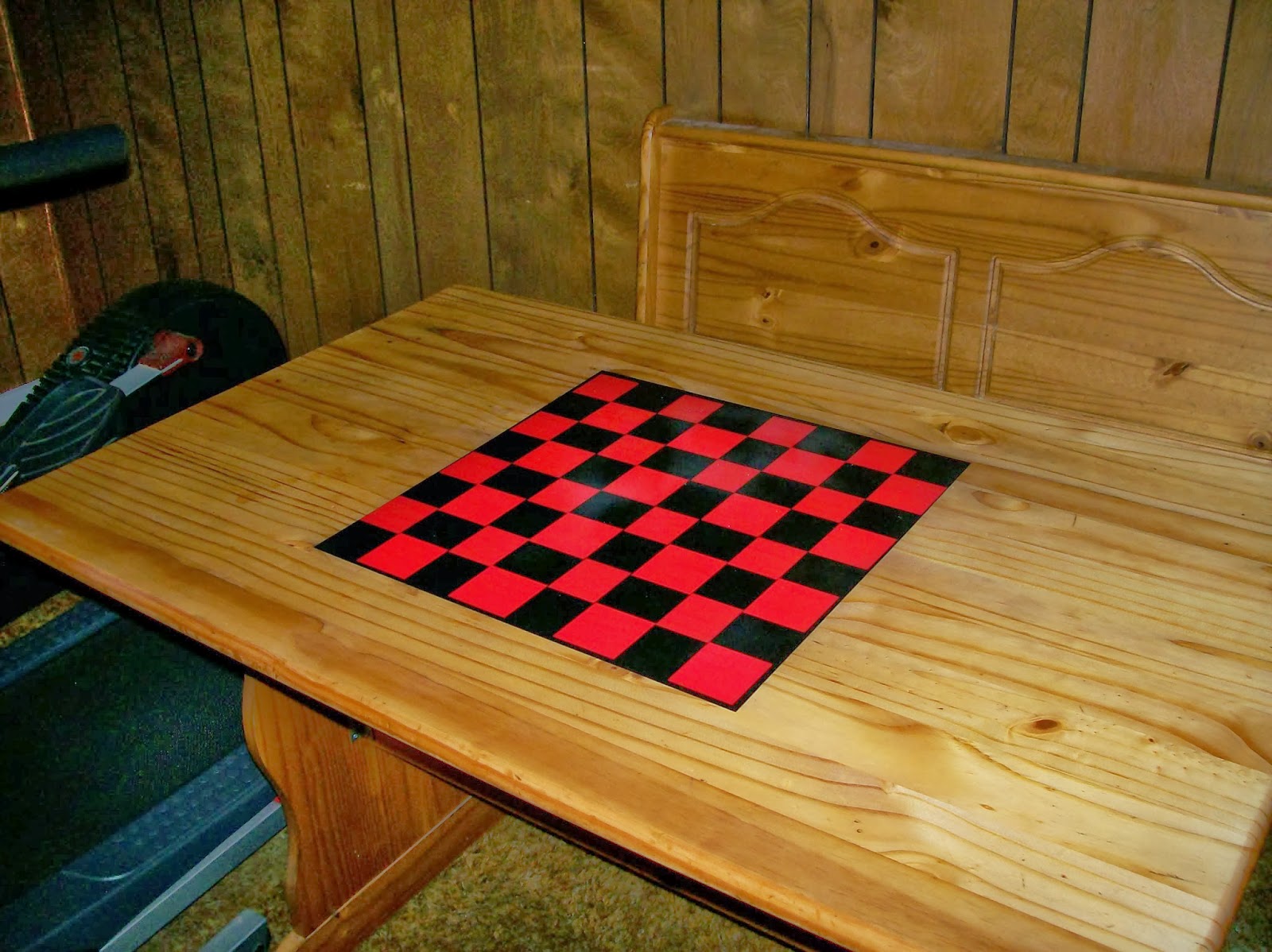 Odds & Ends: Checkerboard Game Table
