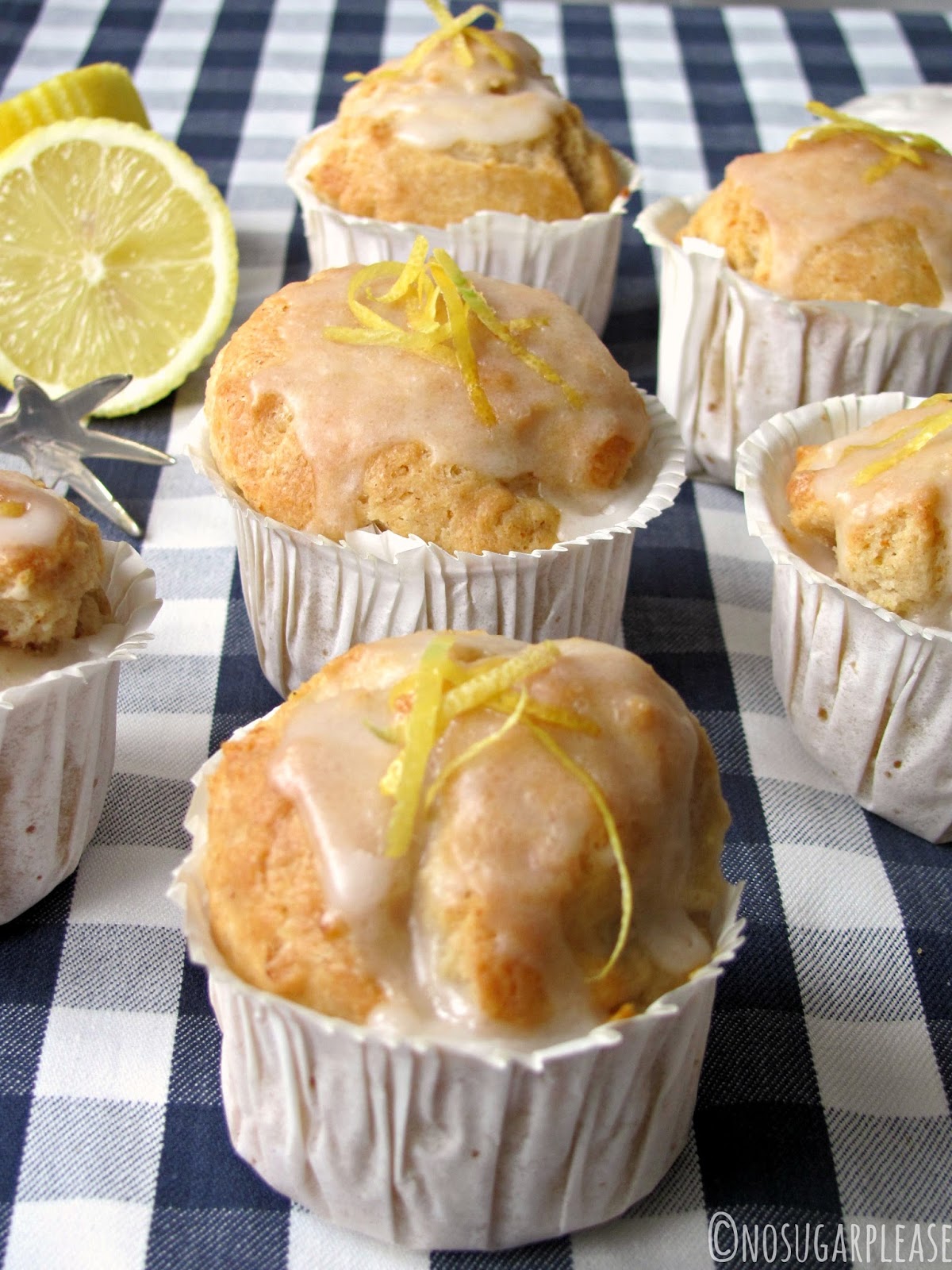 muffin al limone senza zucchero 
