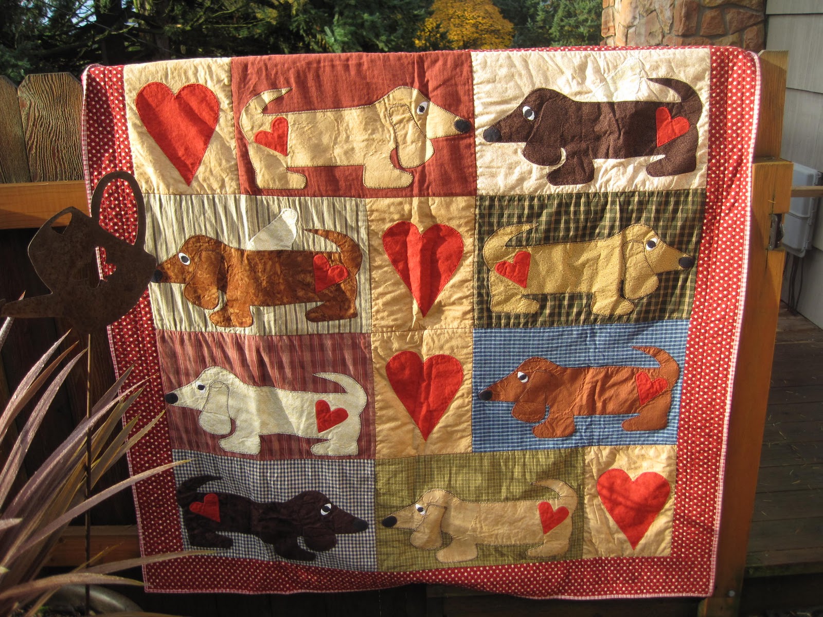 Sewing and Other Ramblings of a Restless Soul.: Weiner Dog Quilt