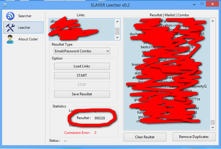 MIX Android 990K Combo List Sql By