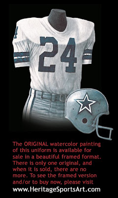 Dallas Cowboys 1971 uniform