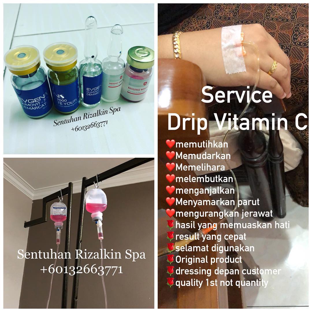 Sentuhan Rizalkin Drip Vitamin C and Slimming Drip