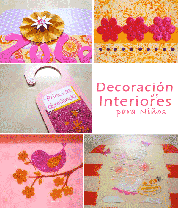 Taller de verano para niños, decoración de interiores