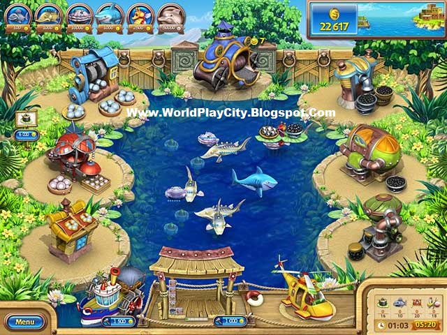full version pc game Farm Frenzy Gone Fishing free download