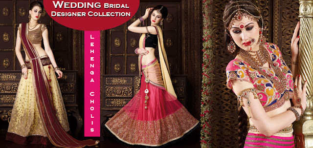 Latest fashion dulhan bridal lehenga ghagra cholis online shopping collection with discount deal and sale