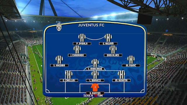 New Serie A Scoreboard PES 2017 New Serie A Scoreboard PES 2017
