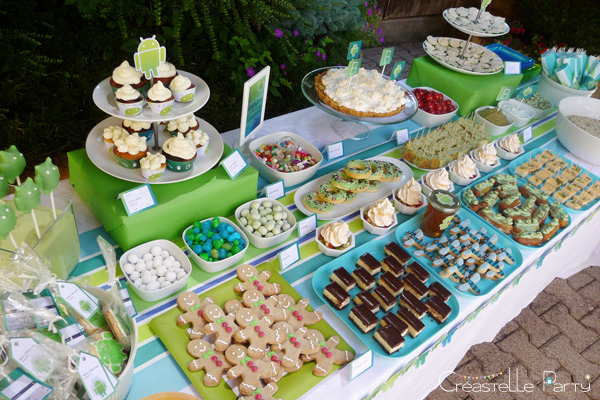 buffet android 3/4 / android sweet table