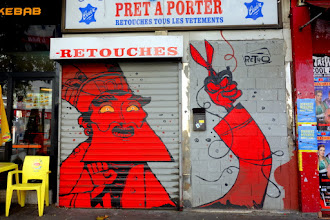 Sunday Street Art : Retro - rue des Pyrénées - Paris 20