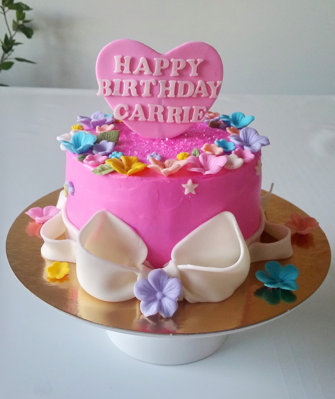 Cakesophia Carrie S Birthday Cake