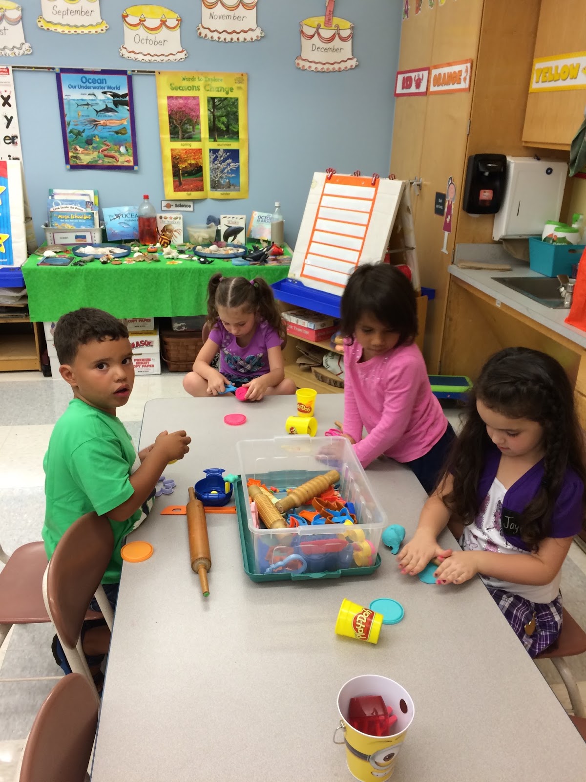 Mrs. Walton's Kindergarten Class August 2015