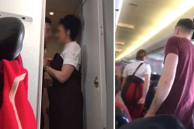 Pasangan Ini Bercinta di Toilet Pesawat, Suara Bercinta Bikin Gaduh