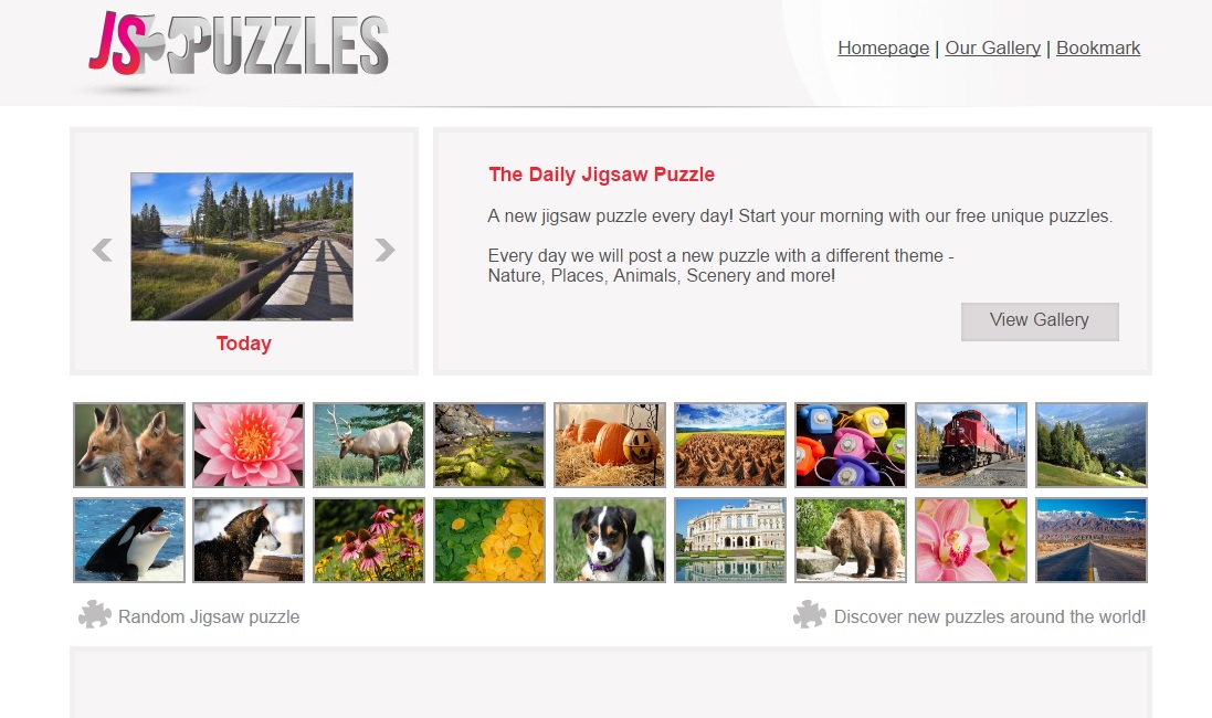 Memoirs Of C. : Daily: Build & Customise Your Own Jigsaw Puzzles @ JS  Puzzles