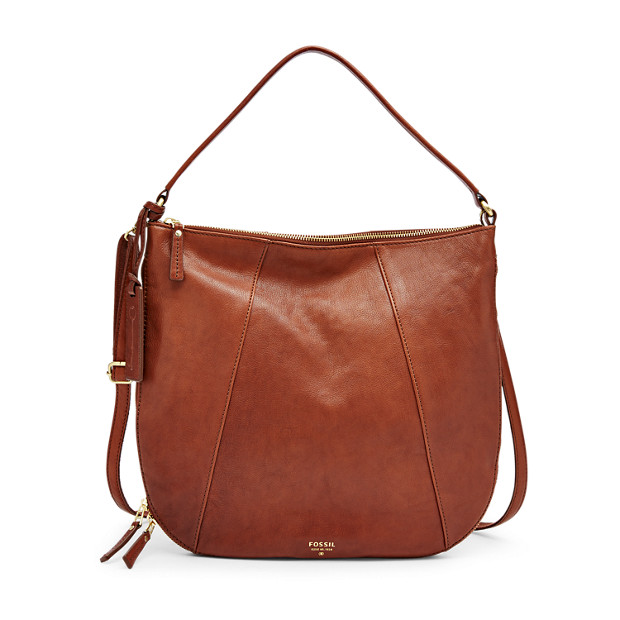 USA Boutique: FOSSIL GWEN CONVERTIBLE HOBO - Brown