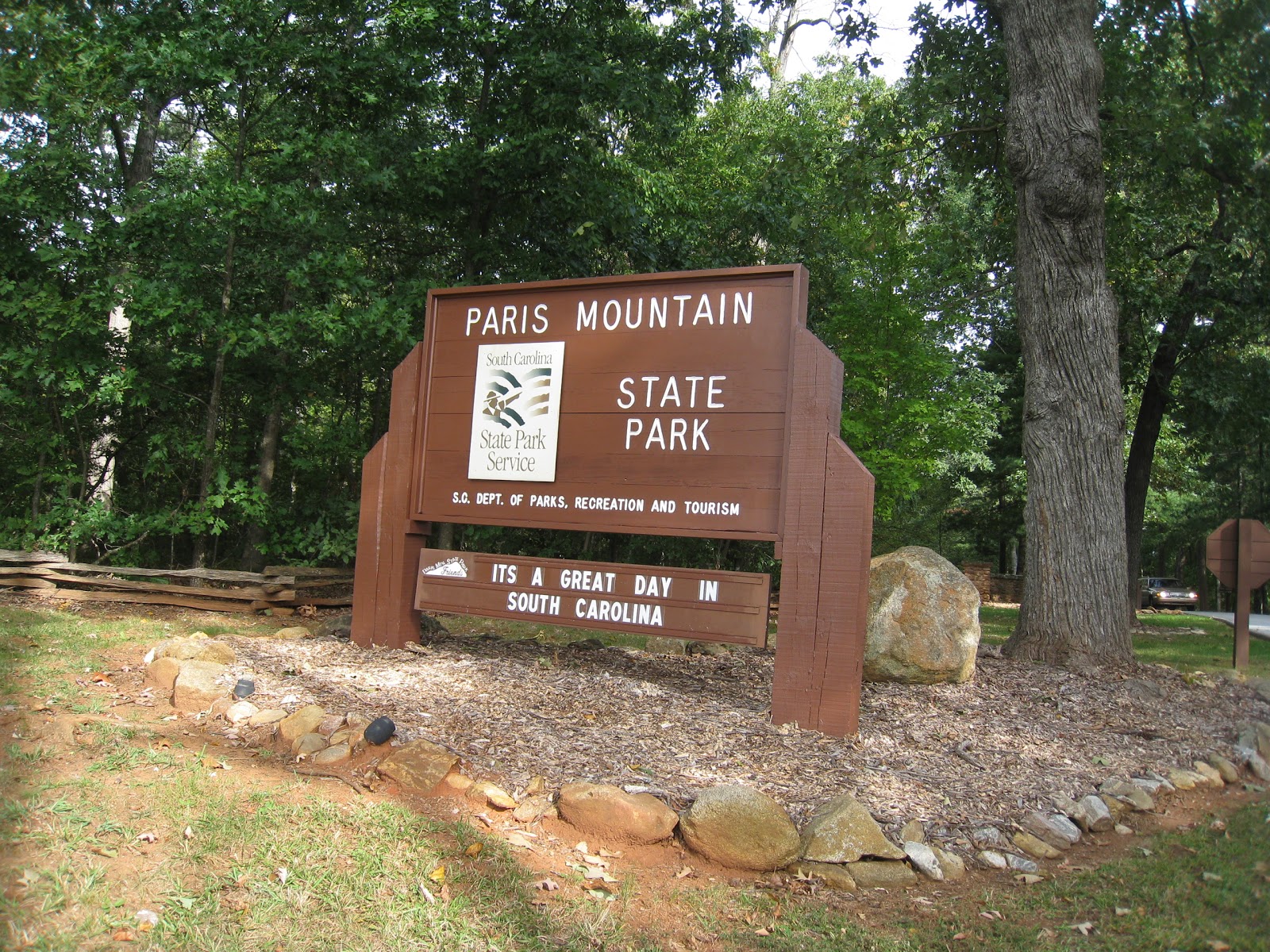 South Carolina riding Paris Mountain State Park