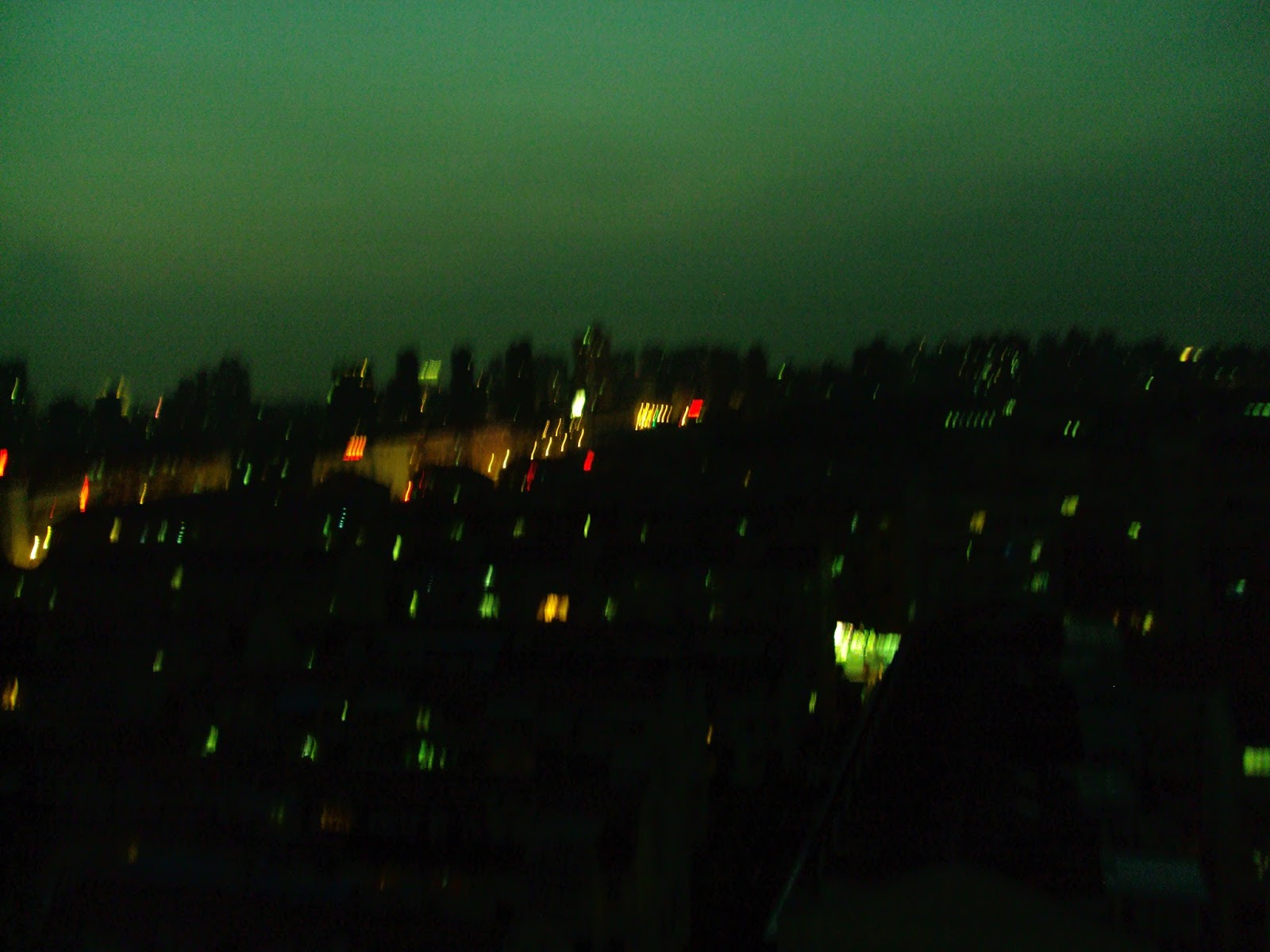 Restless In Thailand Night Sky View From My Room In The
