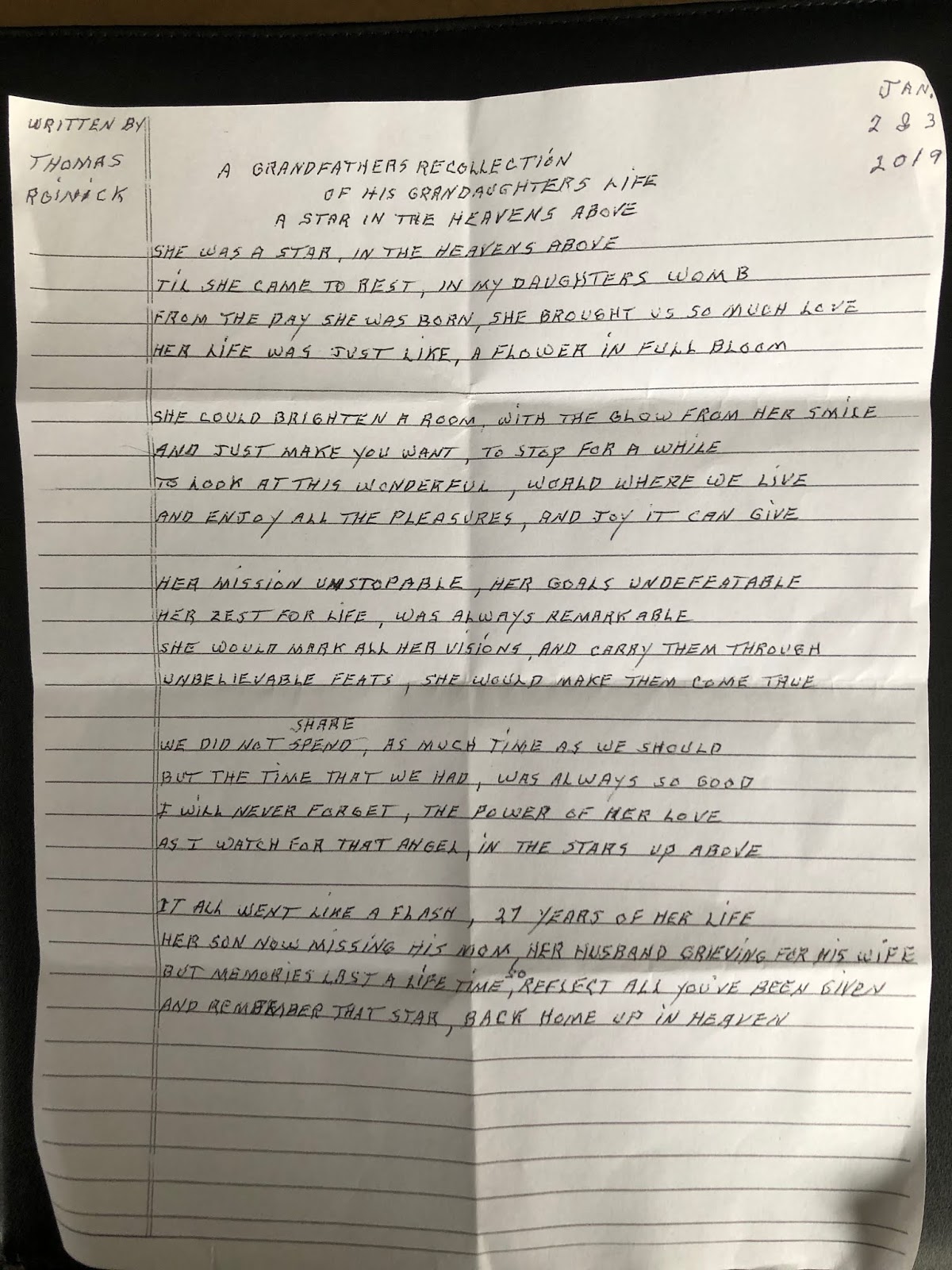 Alisa Tongg Celebrant Blog January 2019