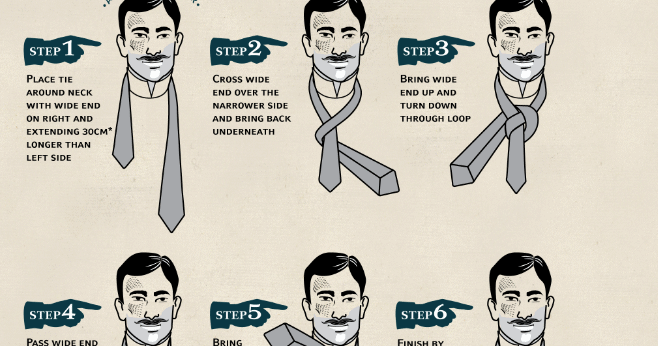 How to tie a Half Windsor Knot | Useful Information