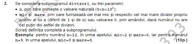 rezolvare simulare BAC 2014 matematica informatica