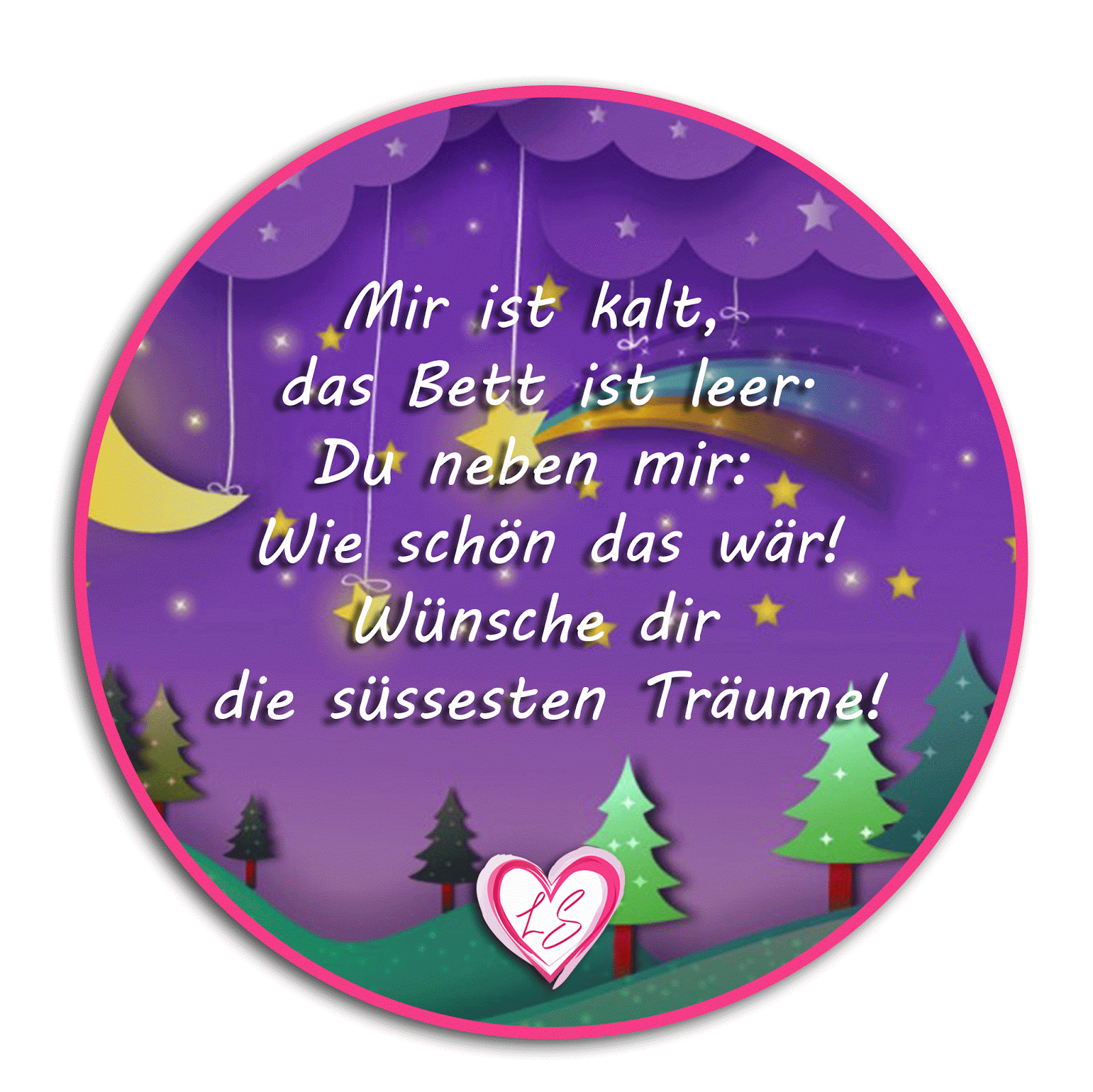 Gute nacht SMS Liebes Status