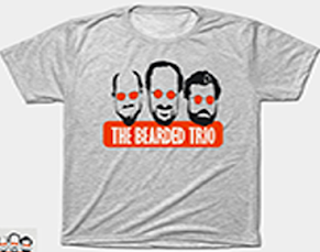 Buy The Bearded Trio T-Shirt Here