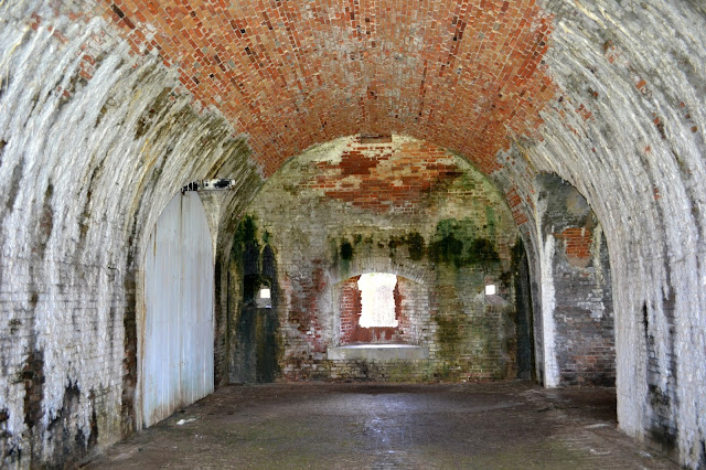 Fort Morgan- Interior view