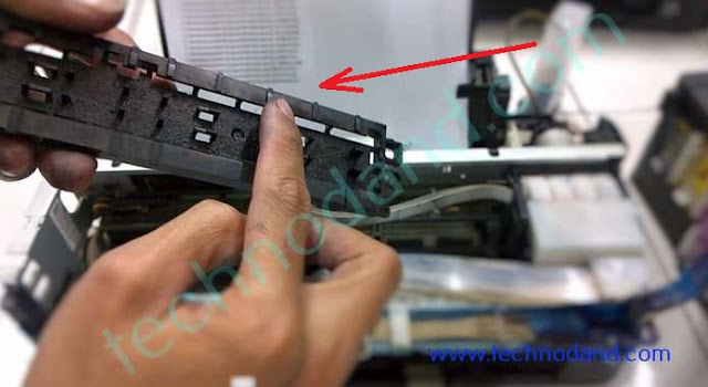 Memperbaiki Printer Epson L110 L210 L300 L310 L220 Kertas selau kusut atau menyangkut saat print