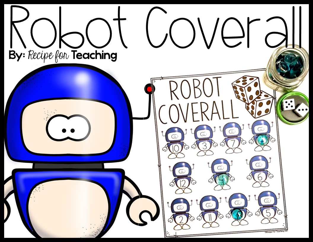 Robot Coverall Games Recipe for Teaching